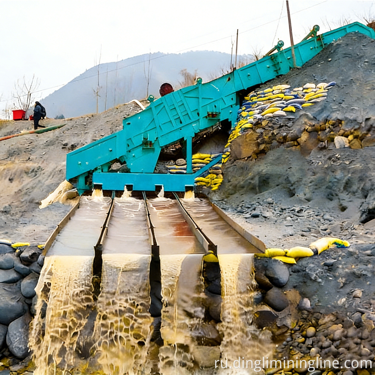 Gold Trommel Screening Plant